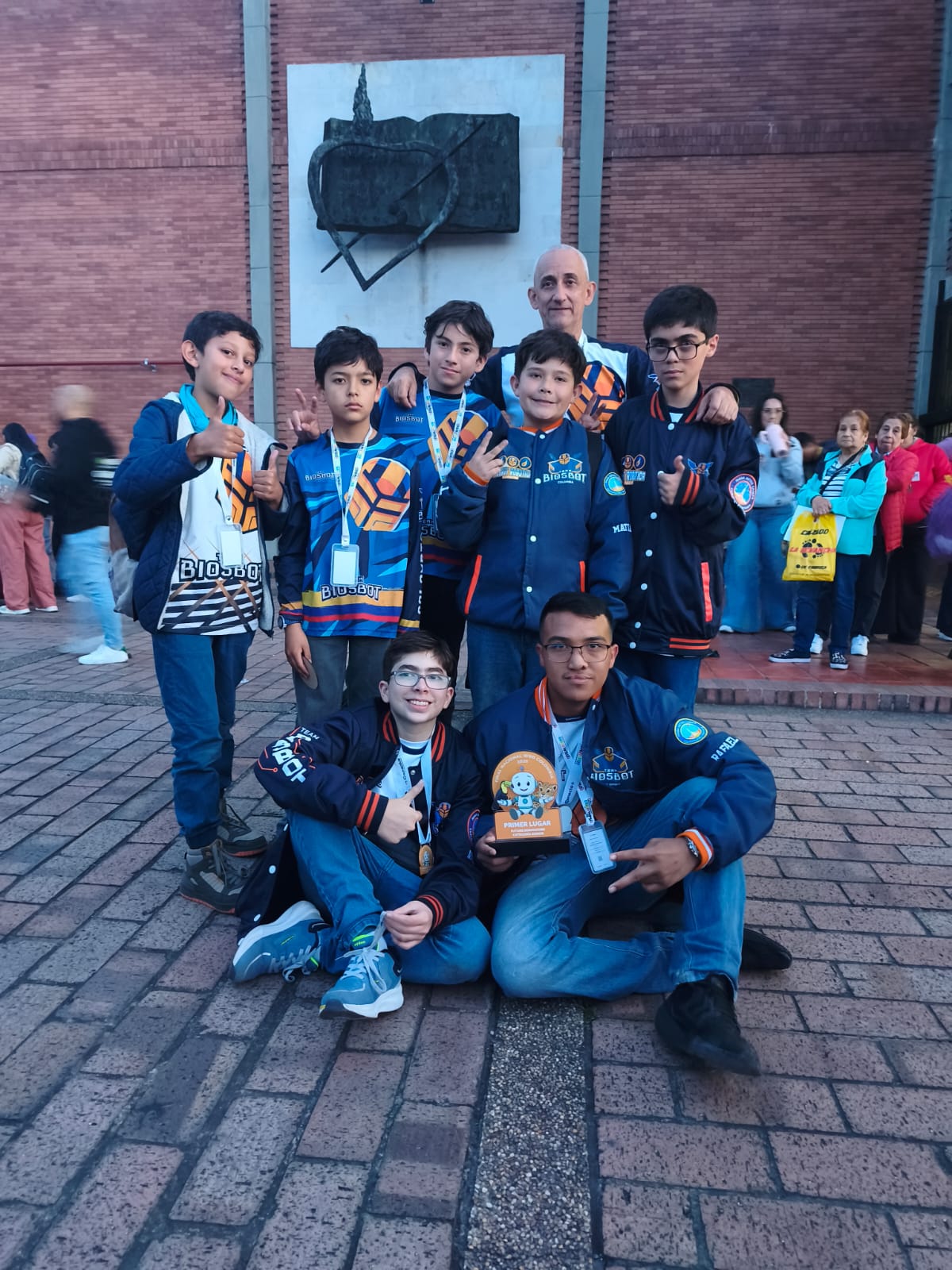 Fotografía de la competencia de WRO